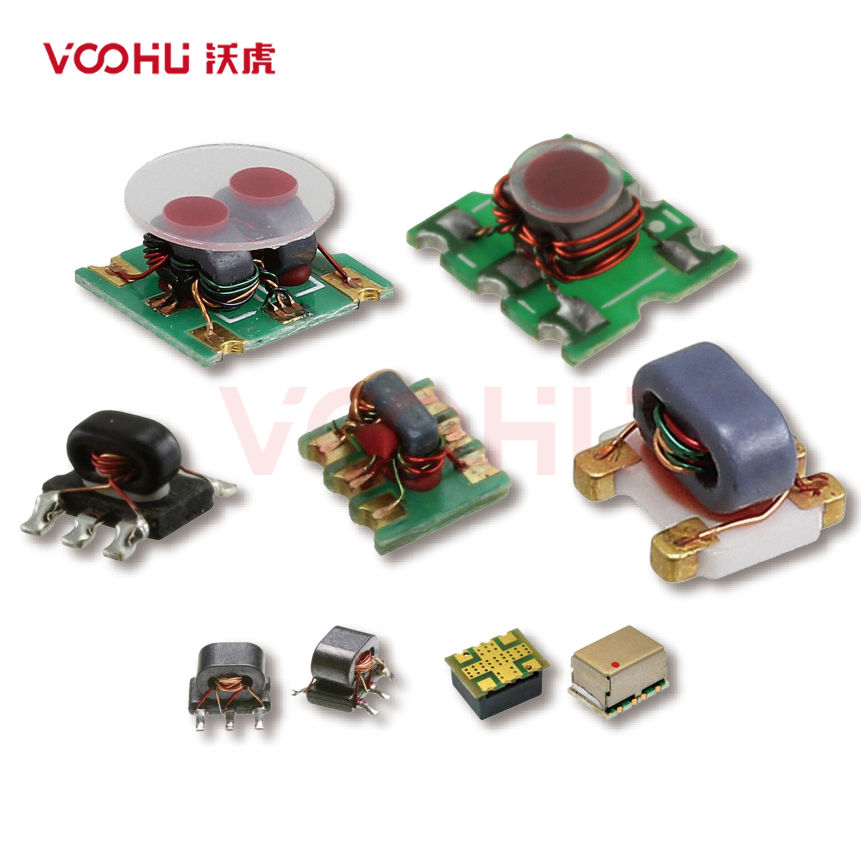WHFS068013C Impedance(Ω)75  Frequency(MHz)5-200 RF Balun Transformers