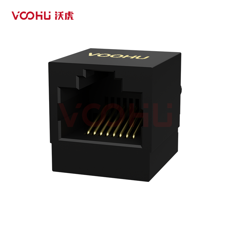 SYT52241188IWA3DY1027 180° vertical  1*1 Tab UP NO LED DIP  RJ45