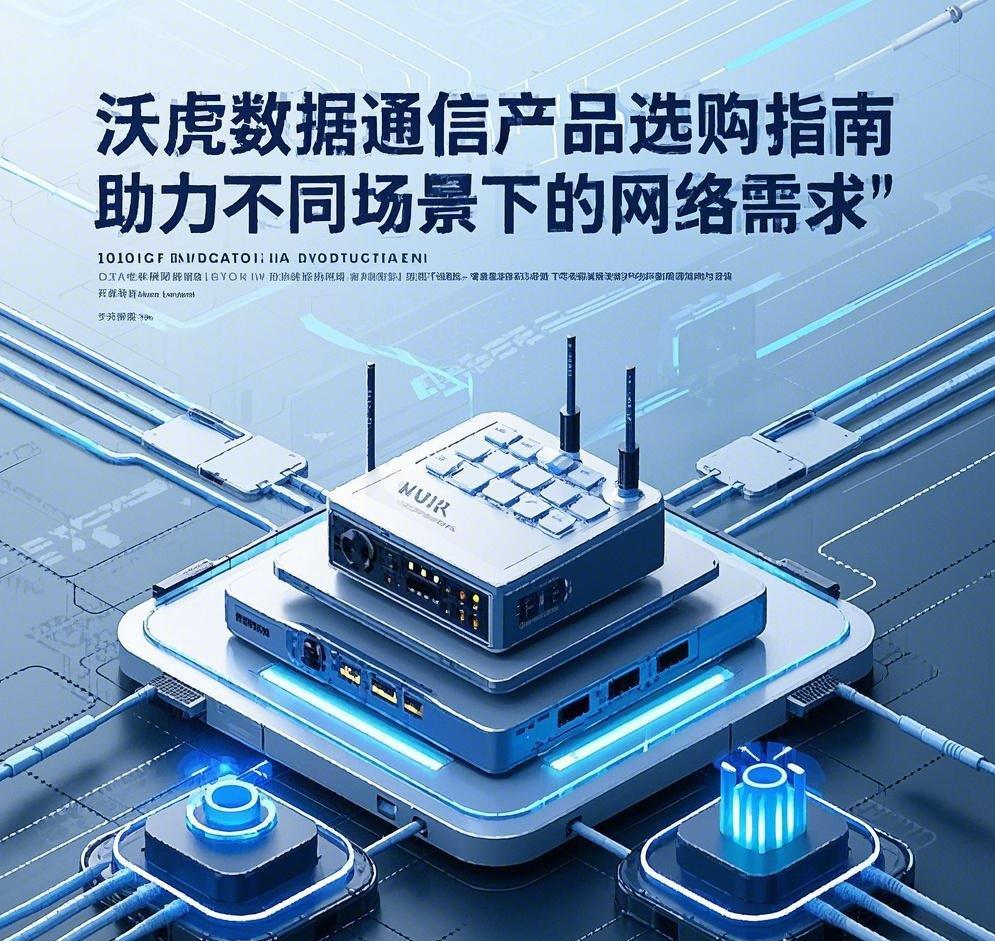 VOOHU's Guide to Data Communication Products to help meet network requirements in different scenarios