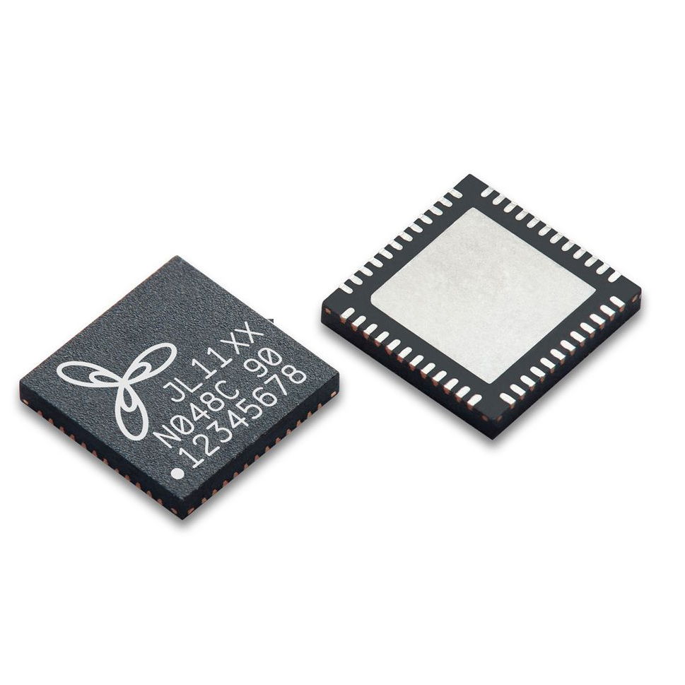 JL1111-N032E 10/ 100M MII/ RMII 3.3V/2.5V/1.8V -40~105℃ 5*5mm Ethernet PHY Chip
