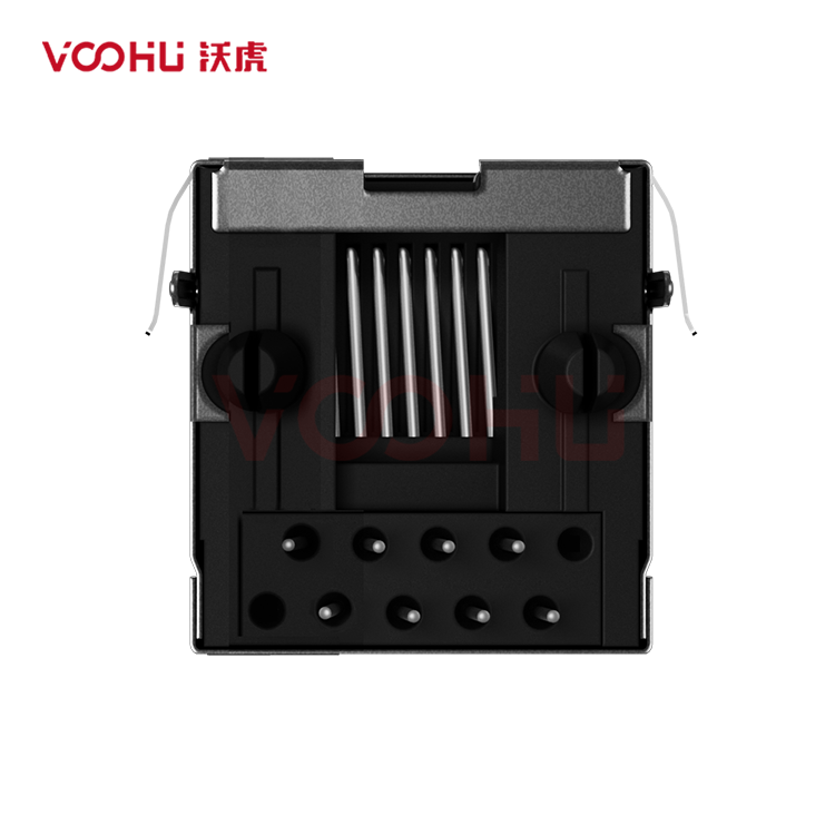 SYT56221118HWA1DY1  90&deg; side insertion 5622 1X1 10P8C Tab Down NO LED DIP RJ45