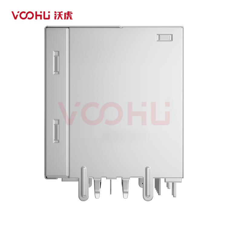 SYT711U3Q009AE8WDBN359  90&deg;  1*1 Tab UP LED Y/OG DIP 1000BASE RJ45+Dual USB 3.0