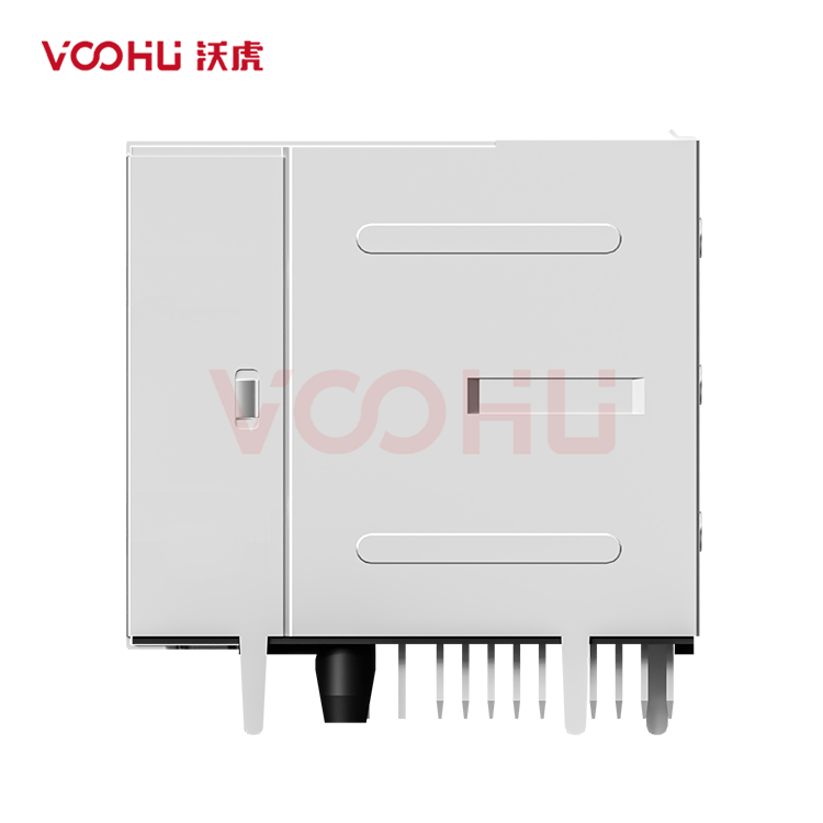 SYT21B002AB2A4D068  90&deg; side insertion  2*1  LED G/Y  Tab Up/Down 10/100M  DIP RJ45
