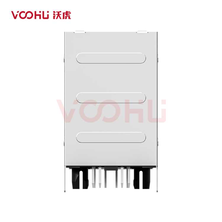 SYT21B002AB2A4D068  90&deg; side insertion  2*1  LED G/Y  Tab Up/Down 10/100M  DIP RJ45