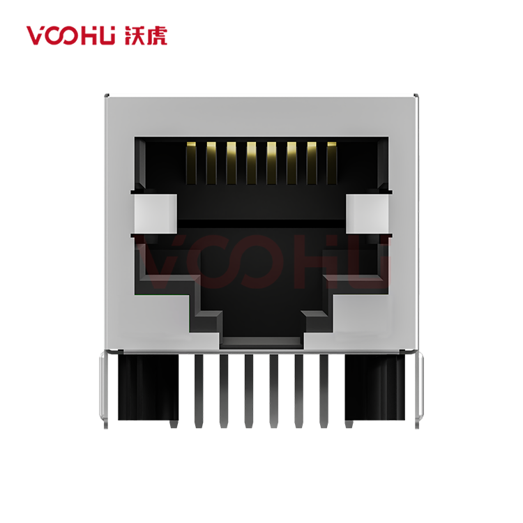 SYT59211188GWA1DY1   90&deg;  1*1  Tab Down  5921 1X1 8P8C  DIP RJ45