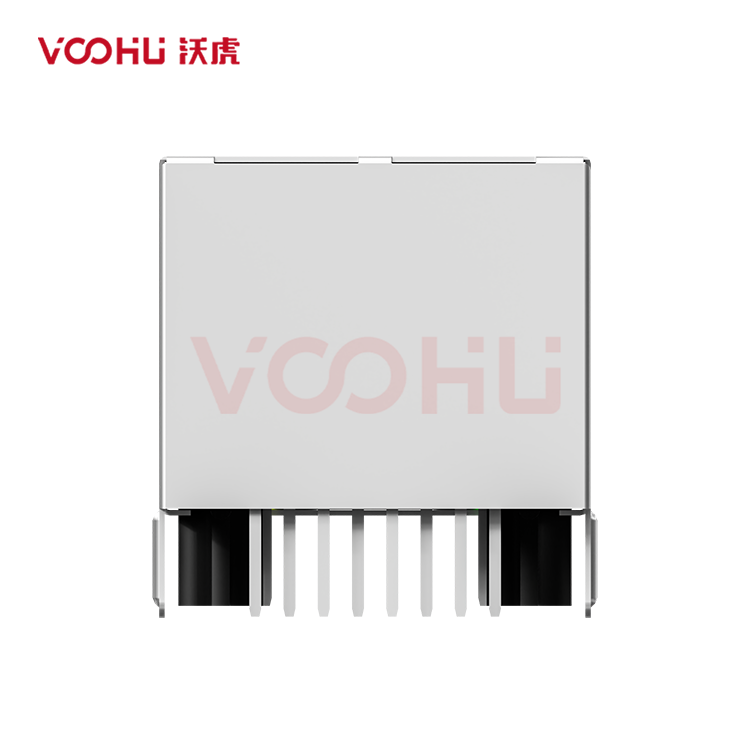 SYT111Q066AA2A1D  90&deg;  1*1  Tab Down  LED G/Y 100/1000BASE  DIP RJ45