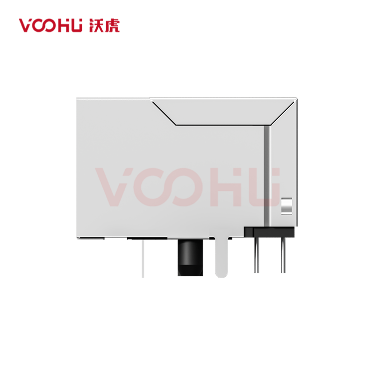 SYT111Q106AB1A1D  90&deg;  1*1  Tab Down LED Y/G 100/1000BASE  DIP RJ45