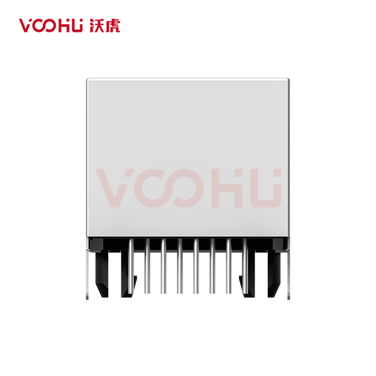 SYT111Q106AB1A1D  90&deg;  1*1  Tab Down LED Y/G 100/1000BASE  DIP RJ45