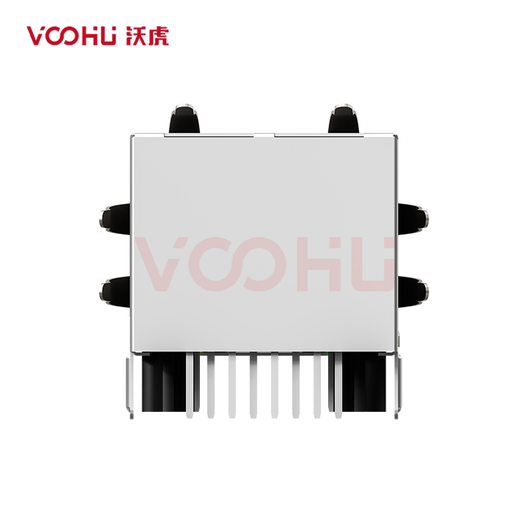 SYT111Q070HWA1D  90&deg;  1*1  Tab Down  100/1000BASE  DIP RJ45