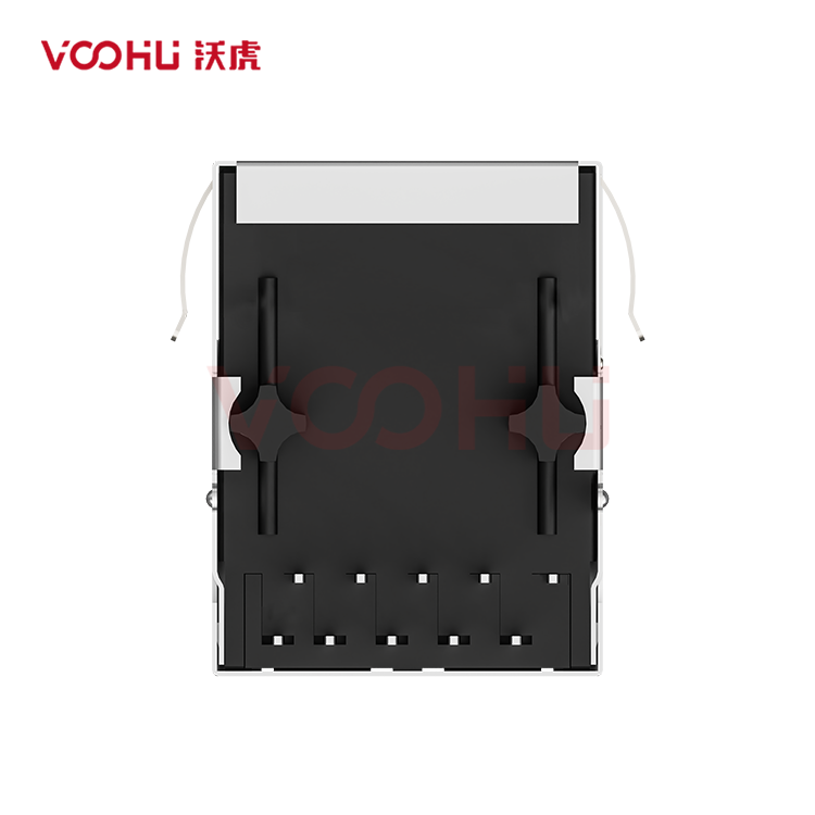 SYT111Q070HWA1D  90&deg;  1*1  Tab Down  100/1000BASE  DIP RJ45