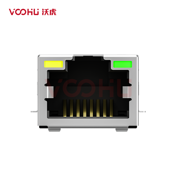 SYT211Q106AB1A7CBS057  90&deg;  1*1  Tab Up 100/1000BASE  LED Y/G SMT RJ45
