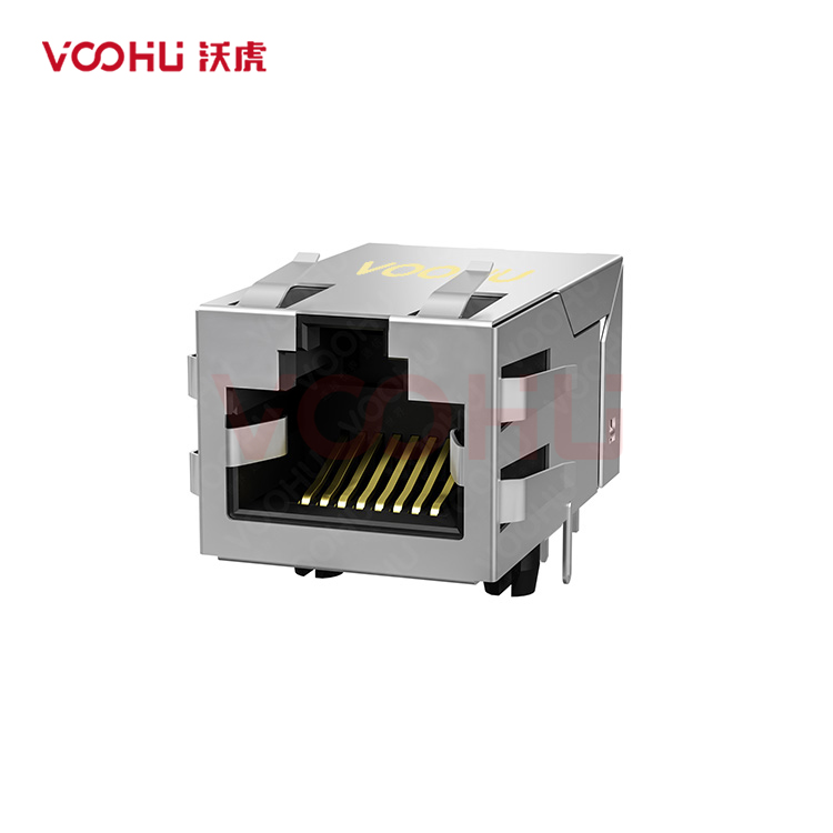 SYT211Q784HWA4D  90&deg;  1*1  Tab Up 100/1000BASE  DIP  RJ45
