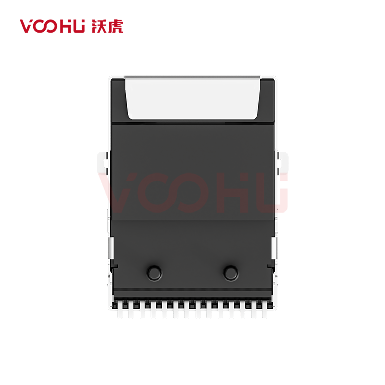 SYT211Q106AB1A7CBS057  90&deg;  1*1  Tab Up 100/1000BASE  LED Y/G SMT RJ45