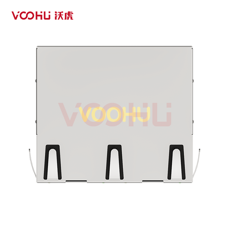 SYT22Q145DB1A2D057  90&deg;  2*2  Tab-Up/Down 100/1000BASE LED Y/G DIP RJ45