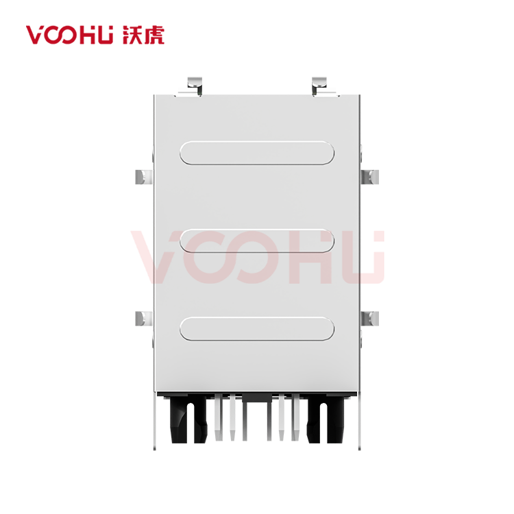 SYT21Q066DB2A4D068  90&deg;  2*1  Tab-Up/Down 100/1000BASE LED G/Y DIP RJ45