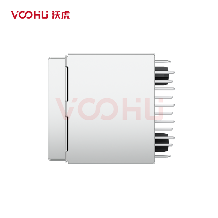 SYT511Q056AC3A2DK068 180&deg;  1*1  Tab-Up 100/1000BASE LED G/G DIP RJ45