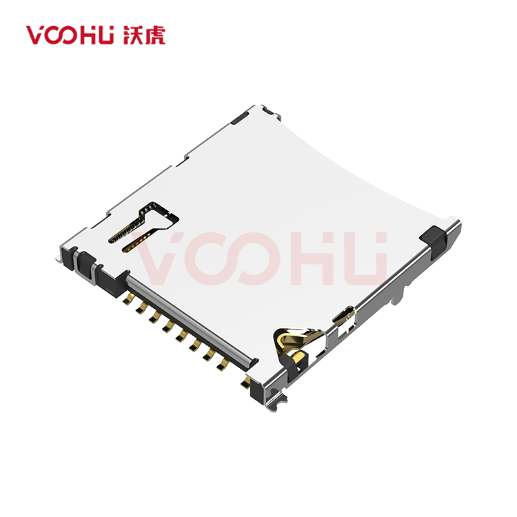 WHMC150-T1250-21  Adaptation type Micro SD  Pop-up THT Hot-swap support  Micro SD