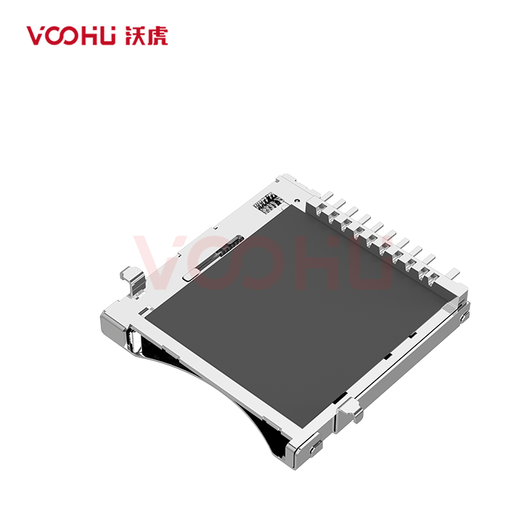 WHMS230-T1250-01  Adaptation type Micro SD  Pop-up sinking SMT Hot-swap support  Micro SD
