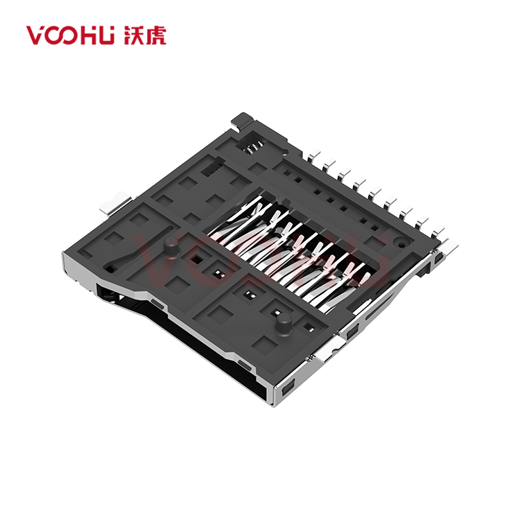 WHMC185-T1250-30  Adaptation type Micro SD  Pop-up SMT Hot-swap support  Micro SD