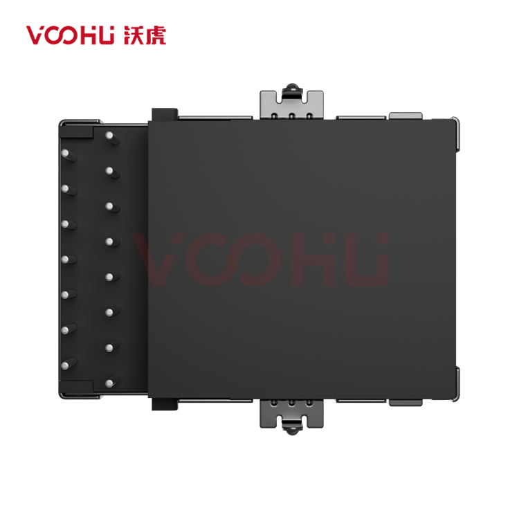 SYT1511B083CF5W7CBD057  90&deg; side insertion  1*1  LED GO/Y Tab Up 10/100M DIP RJ45 Offset Connector