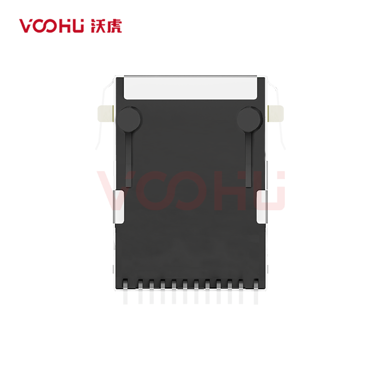 SYT311B093DA2A7S009 90&deg;  1*1  Tab Up  LED G/Y 10/100BASE SMT RJ45