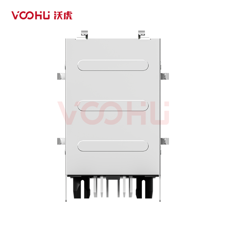 SYT21Q042HWA4D068  90&deg;  2*1  Tab-Up/Down 100/1000BASE DIP RJ45