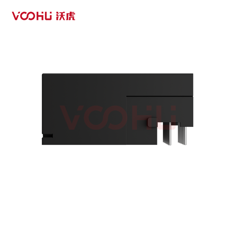 SYT1511B083IWW4CBD057  90&deg; side insertion  1*1   Tab Up 10/100M DIP RJ45 Offset Connector