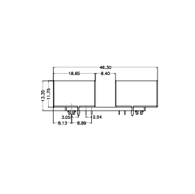 RJ45 Straight Connector