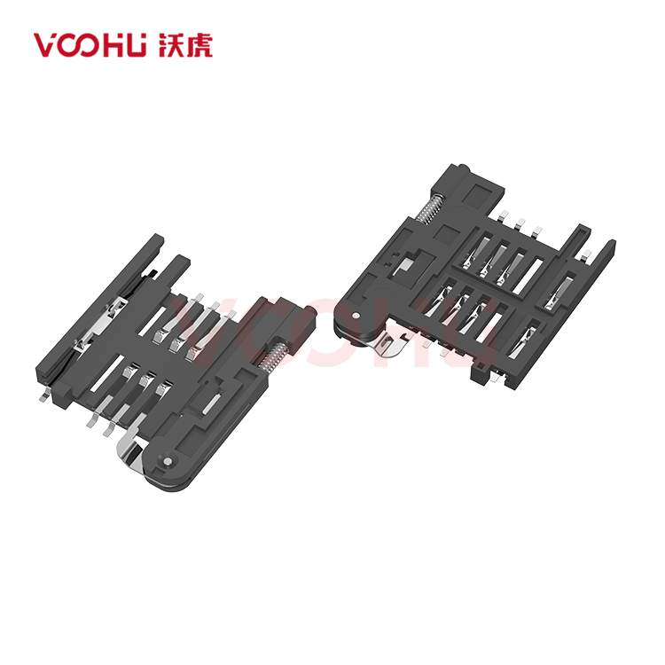 WHKF016-L0012-22  SIM card drawer tray (with grounding plate)   SIM card tray
