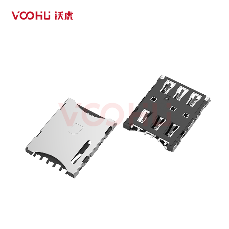 WHNS120-T1161-01  Adaptation type Nano SIM  Direct plug-in SMT Hot-swap support  Nano SIM