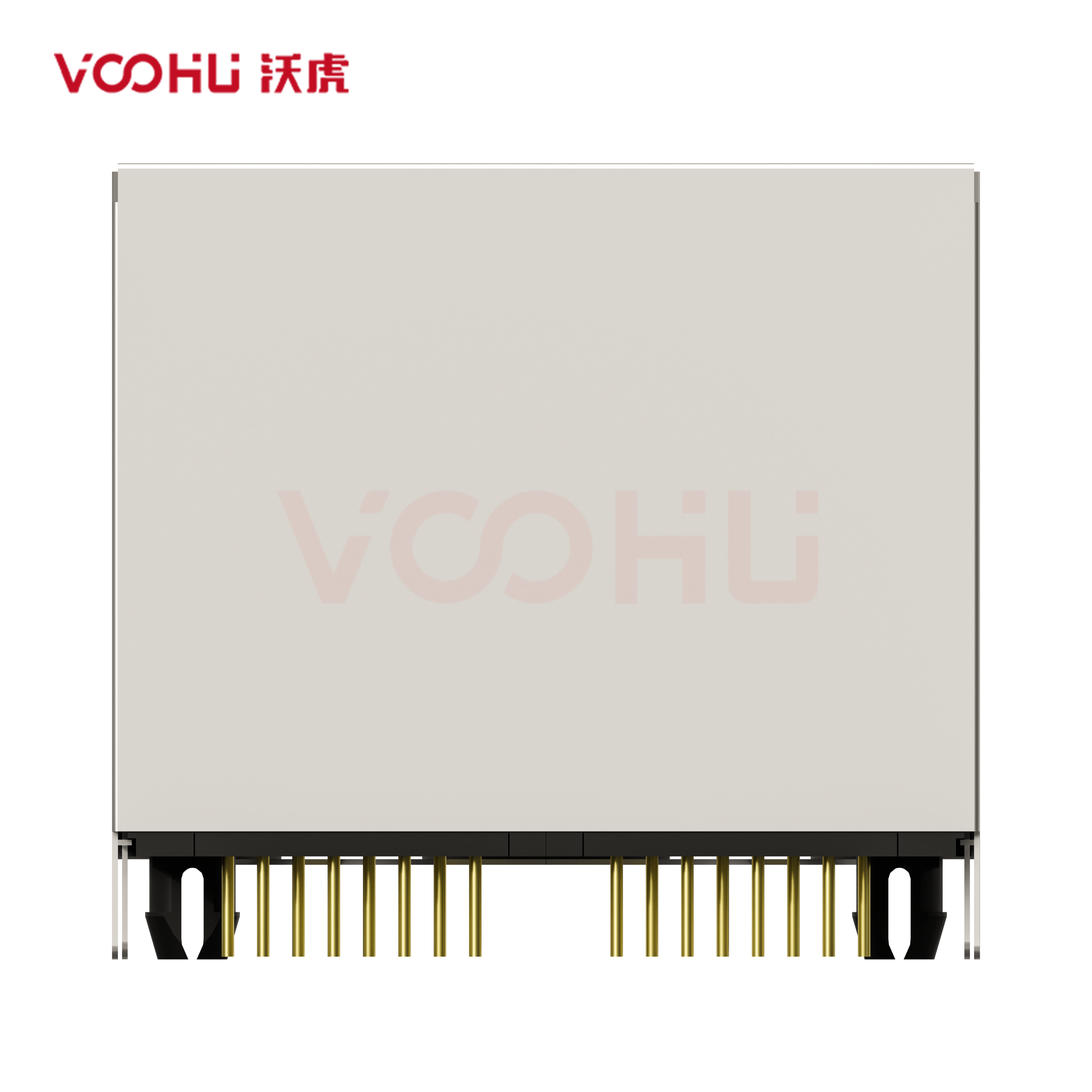 SYT59212288GWA1DY1E022  90&deg; side insertion 2*2 Tab UP/Down  DIP RJ45