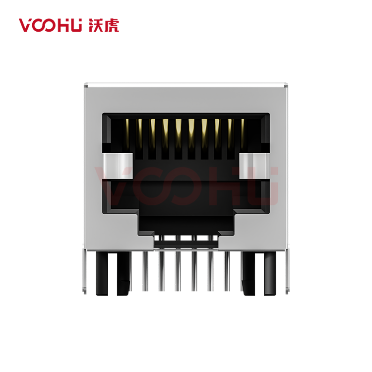 SYT111Q009GWA1D 90&deg;  1*1  Tab Down  100/1000BASE  DIP RJ45