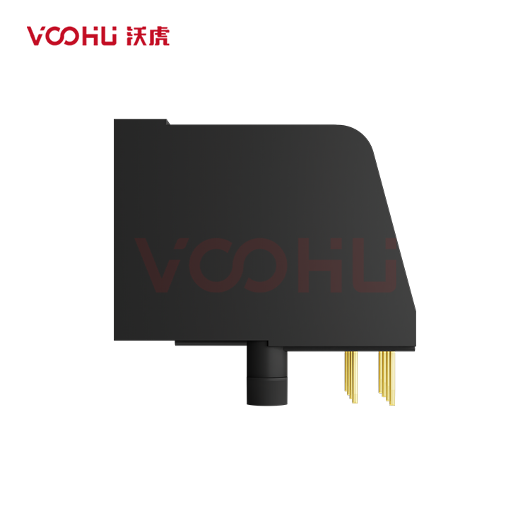 SYT5721E1166IWA1DB1006  90&deg; 1*1  6P6C Tab Down all plastic NO LED  RJ11