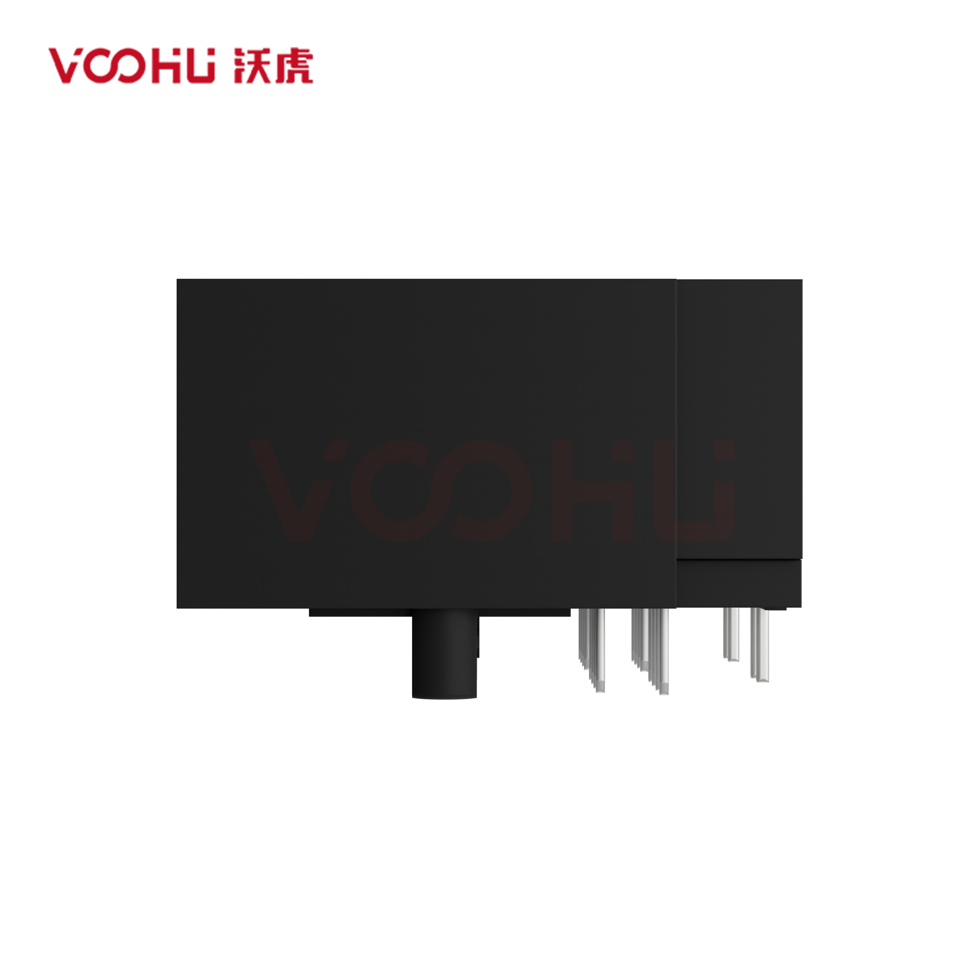 SYT312Q106JE6A4DN 90&deg;  1*2  Tab Up 100/1000BASE LED G/GO DIP RJ45