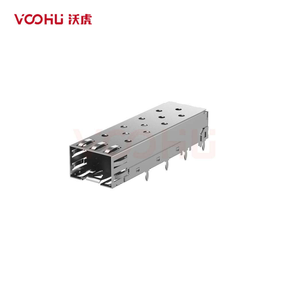 WH81-111-00006-1 SFP 1 × 1 5G Cage Solder  Fiber Optic cages