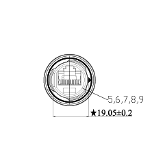 RJ45 Waterproof Connector