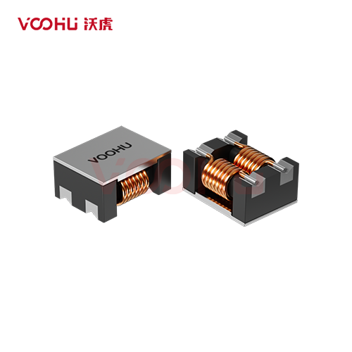 WHACM09A50R601 Dimensions9.0±0.5*7.0±0.5*4.8 DC Resistance 8mΩ Rated DC Current 5.5A Common Mode Chokes