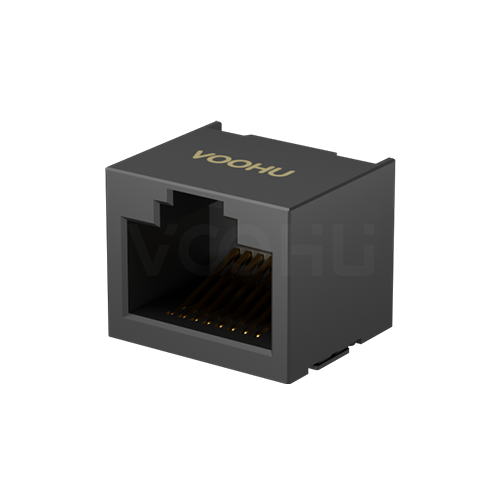 SYT551188IWA6SB1075  90&deg; side insertion 1X1 Tab Up NO LED SMT RJ45