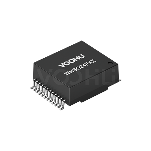 WHSG24F05P0  Single Port  SMD  Gigabit Base-T PIN24 PoE 720mA  Lan Transformer