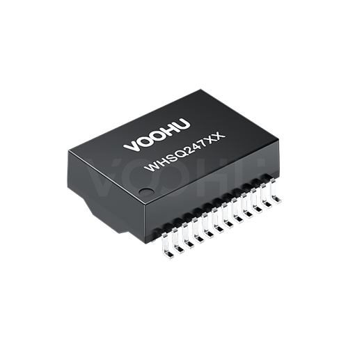WHSQ24702G Single Port SMD 2.5G/5G  PIN24 Lan Transformer