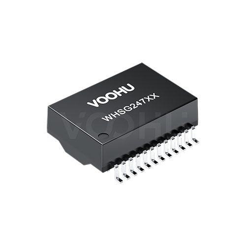 WHSG24705N0  Single Port SMD 100/1000 BASE-T  PIN24 non-PoE Lan Transformer