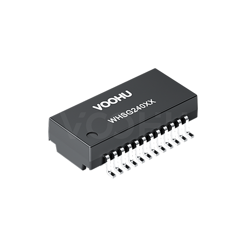 WHSG24002G Single Port SMD Gigabit Base-T PIN24 non-PoE  Lan Transformer