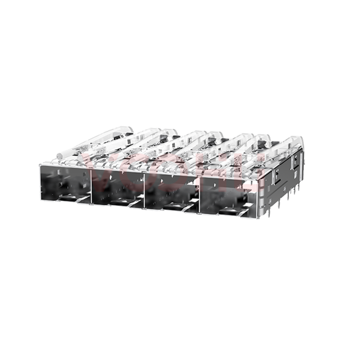 WHSFP01114W002 SFP 1 × 4 5G Cage Press-Fit Fiber Optic cages