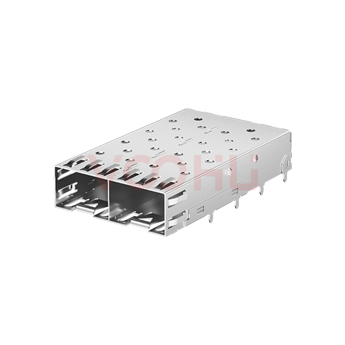 WHSFP00612W003 SFP 1 × 2 5G Cage Press-Fit  Fiber Optic cages