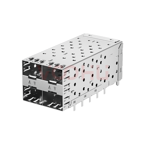 WHSFP05422D022 SFP 2×2 5G Cage+Connector Connector Gold Plated15U Fiber Optic cages