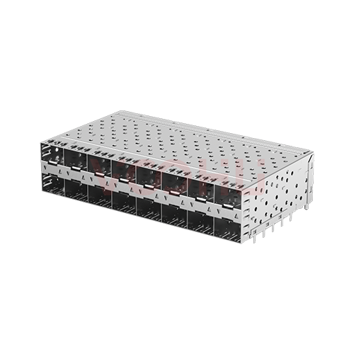 WHSFP06228F020  SFP 2×8 5G Cage+Connector Connector Gold Plated30U Ni 30U Fiber Optic cages