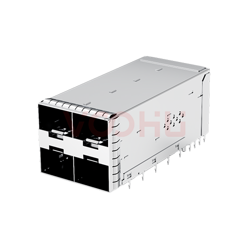 WHSFP32022F002 SFP28 2&times;2 25G Cage+Connectors Fiber Optic cages