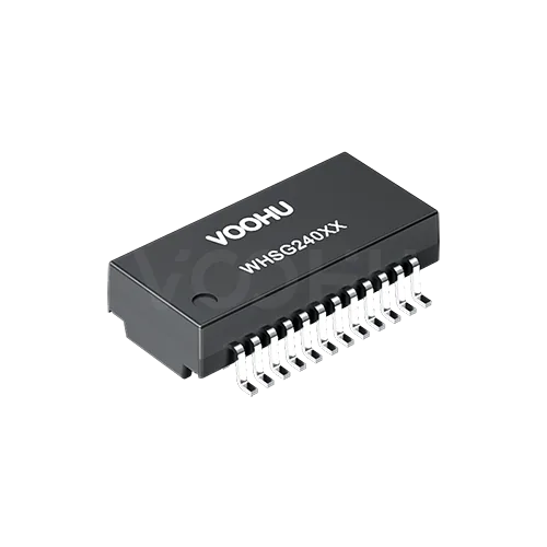 WHSG24002G Single Port SMD Gigabit Base-T PIN24 non-PoE  Lan Transformer