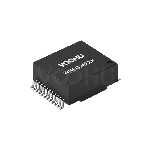 WHSG24F05P0  Single Port  SMD  Gigabit Base-T PIN24 PoE 720mA  Lan Transformer