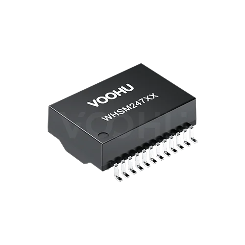 WHSM24706-2PG Single Port SMD 10G PIN24 4PPoE Lan Transformer